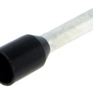 Terminale a Bussolotto 1,5mm Nero *(1pz)